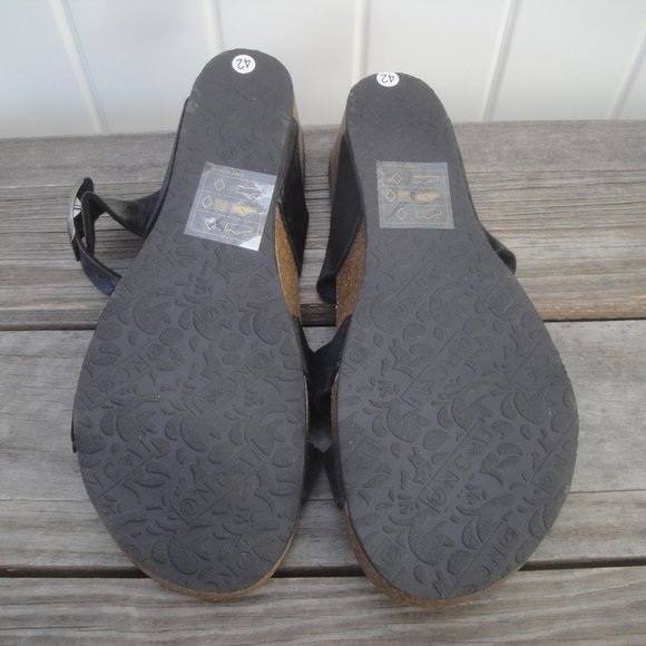 NCAI Criss Cross with one Buckly Open Sandals Black NEW Soze 9 - Picture 3 of 5